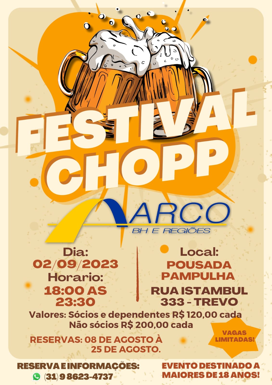 FESTIVAL DE CHOPP ARCO 2023