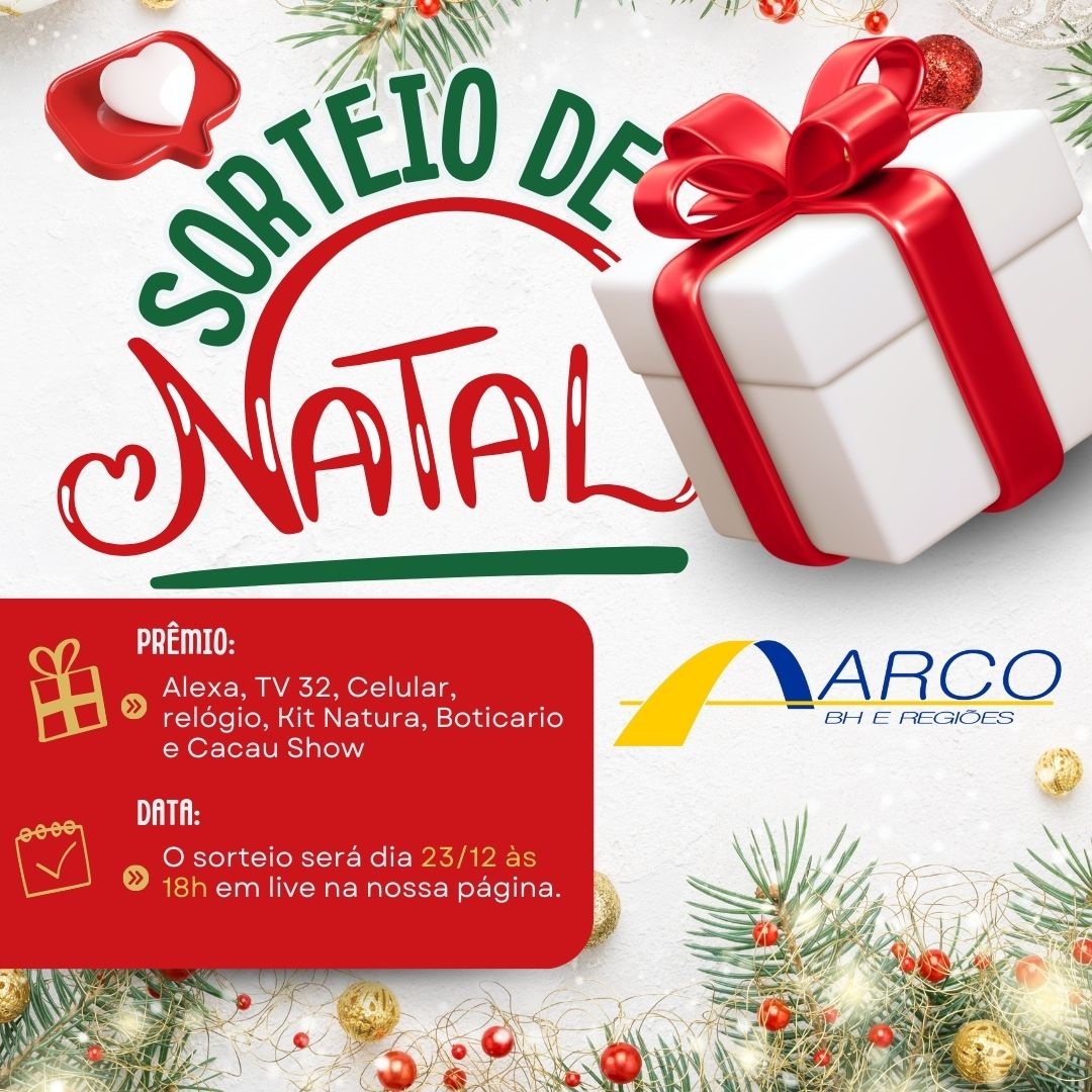 SORTEIO DE NATAL ARCO/MG